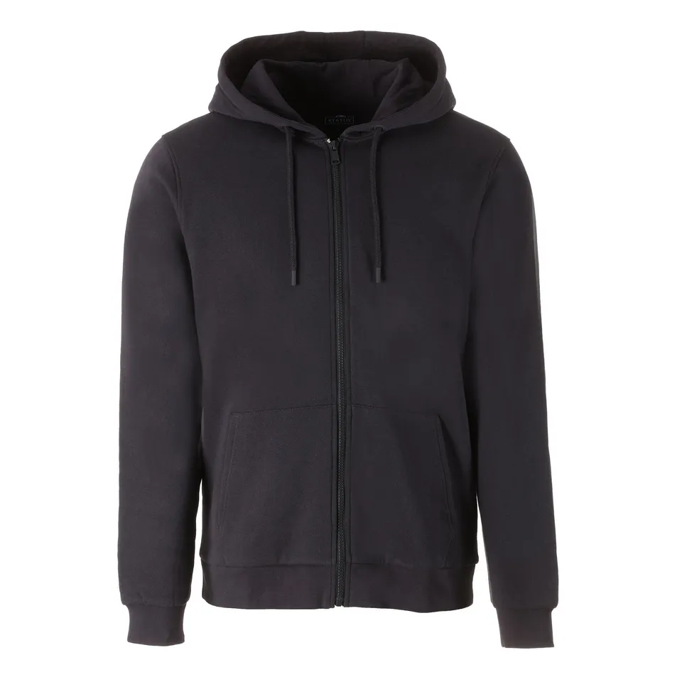 Stokomani sweat zippé à capuche bleu marine homme