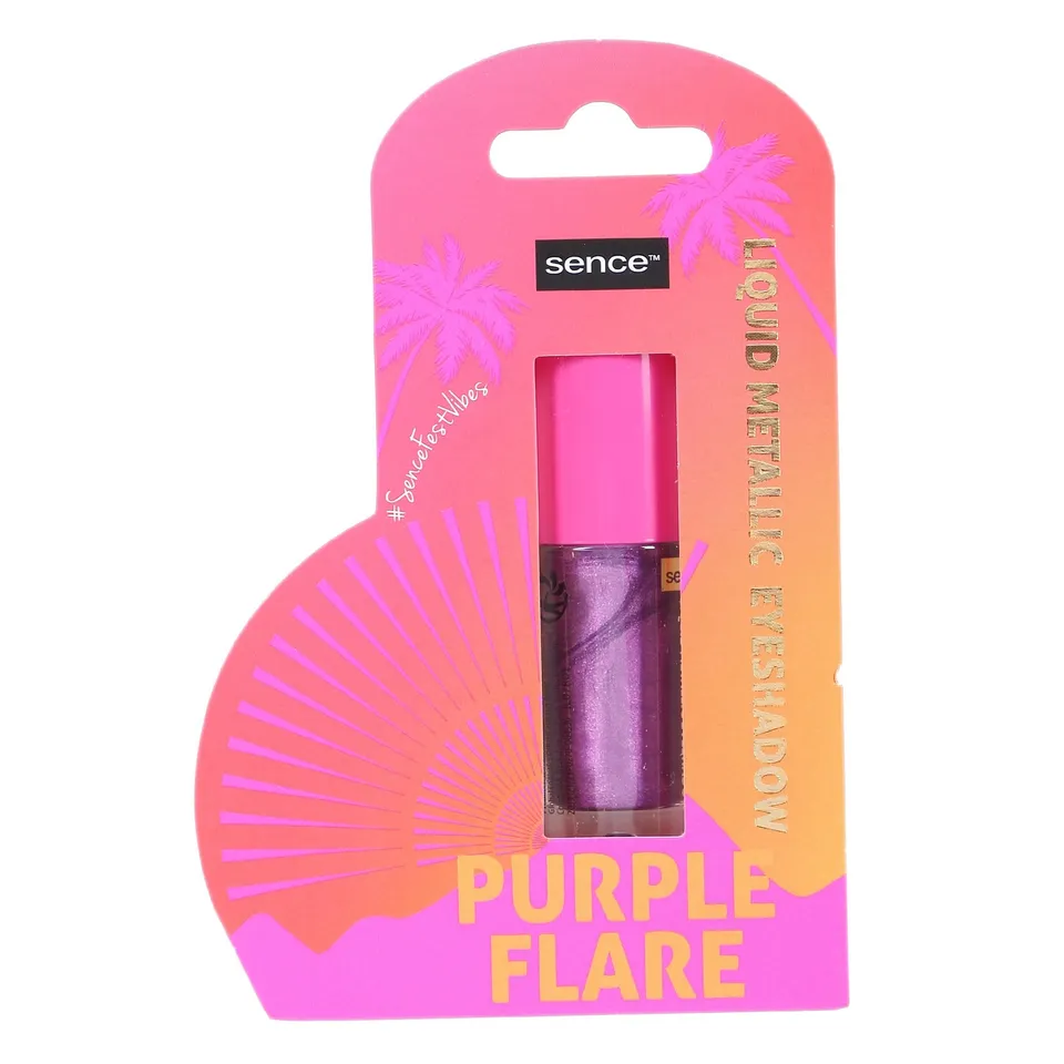 Sence fard à paupière liquide métallique violet