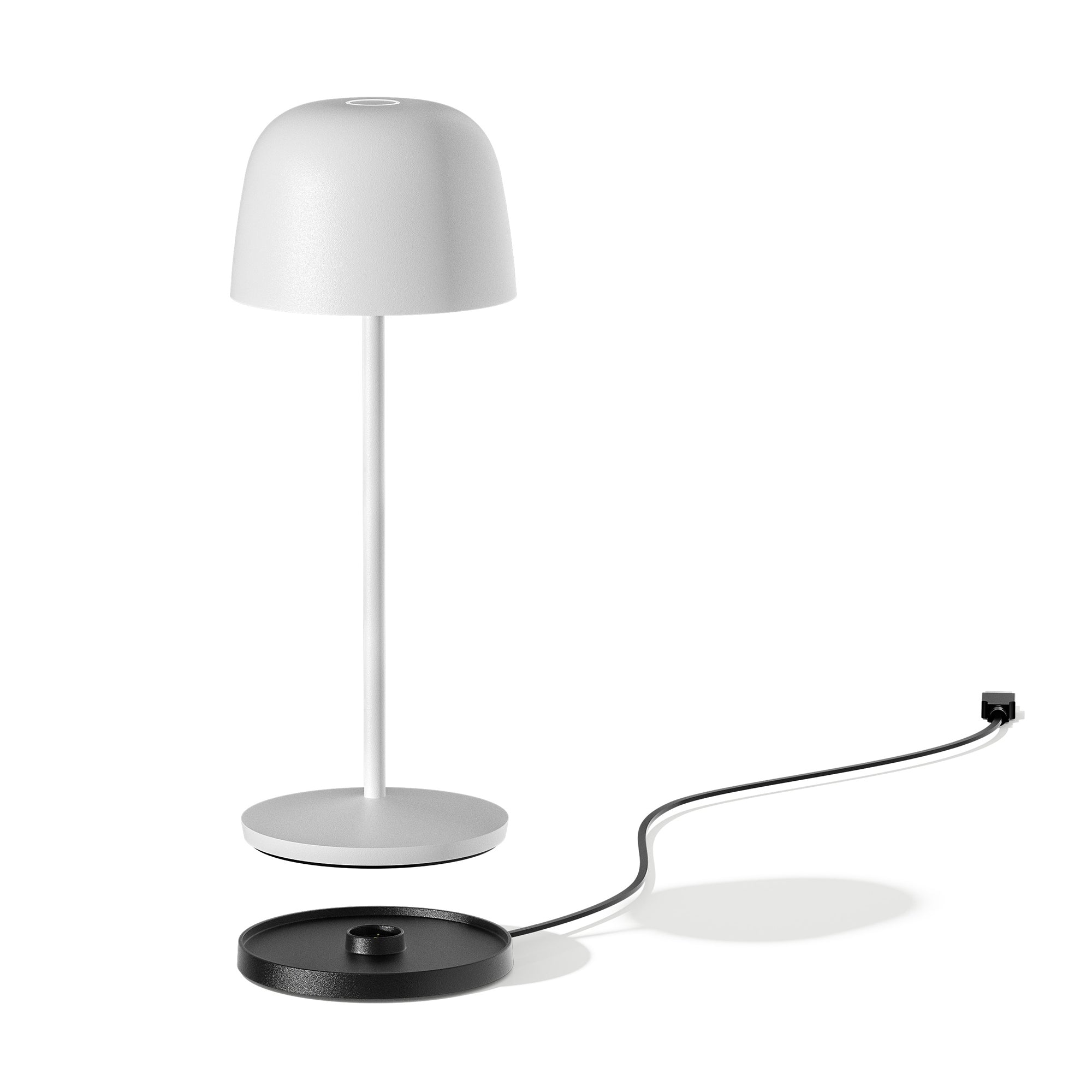 Red Deco Sophia White lampe de table sans fil blanc H28 cm