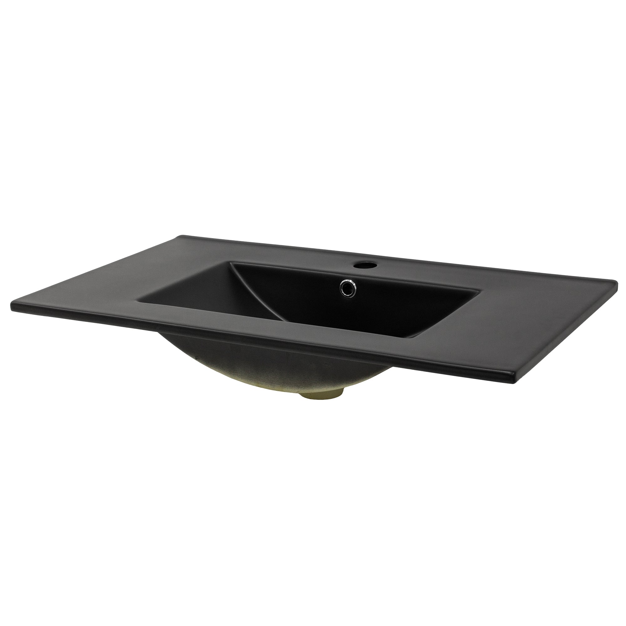 ECD Germany Sanitär lavabo encastrer blanc 61 cm céramique