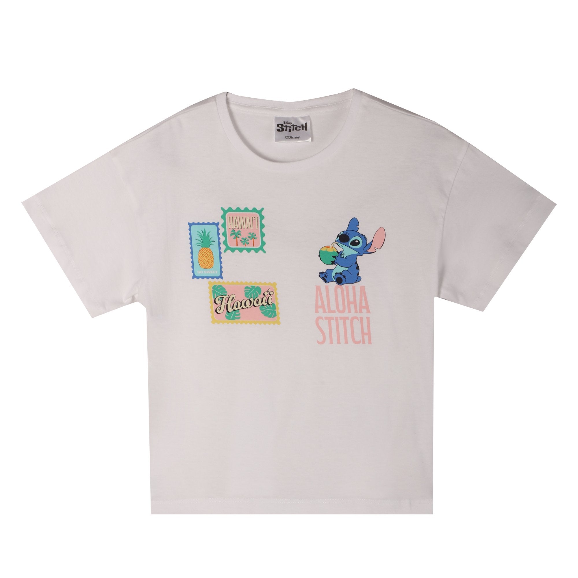 Tee-shirt enfant Bleu manches courtes