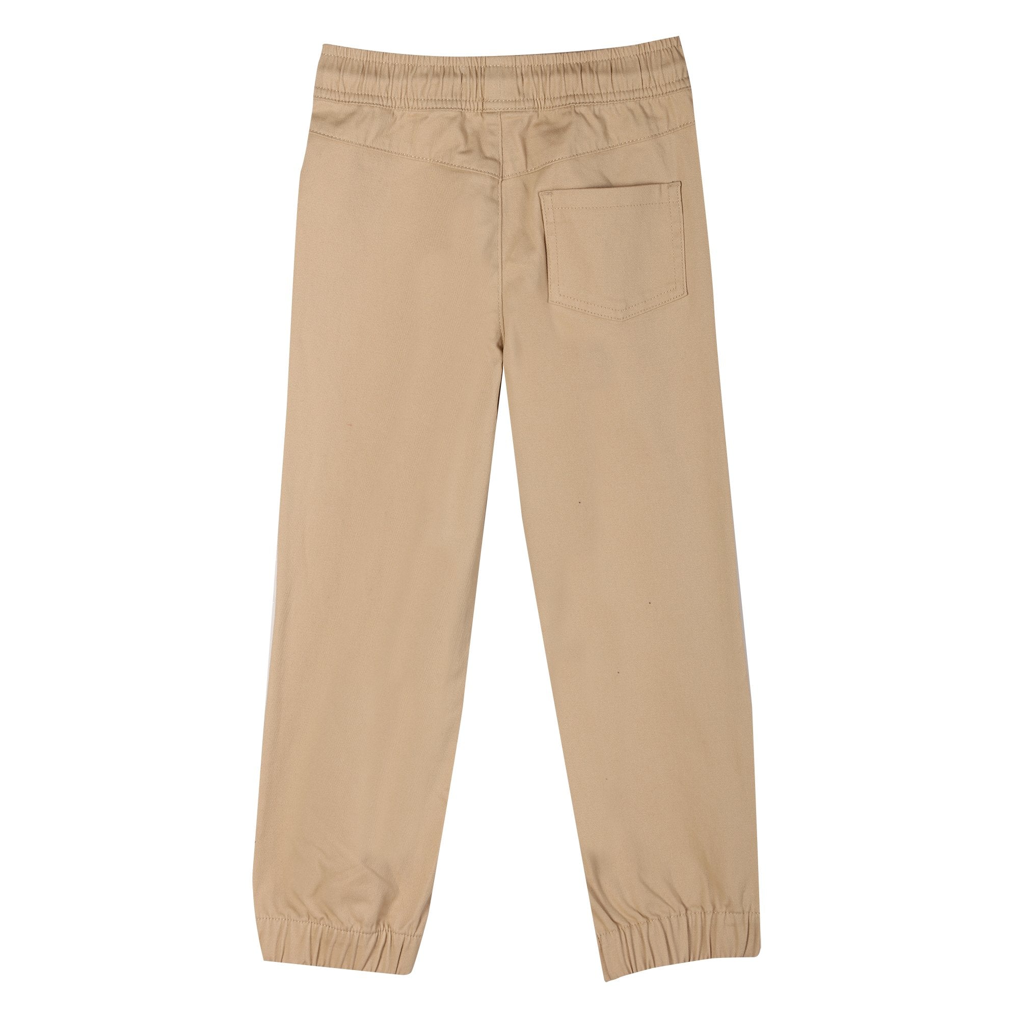 Stokomani Mode pantalon jogger beige enfant taille élastique