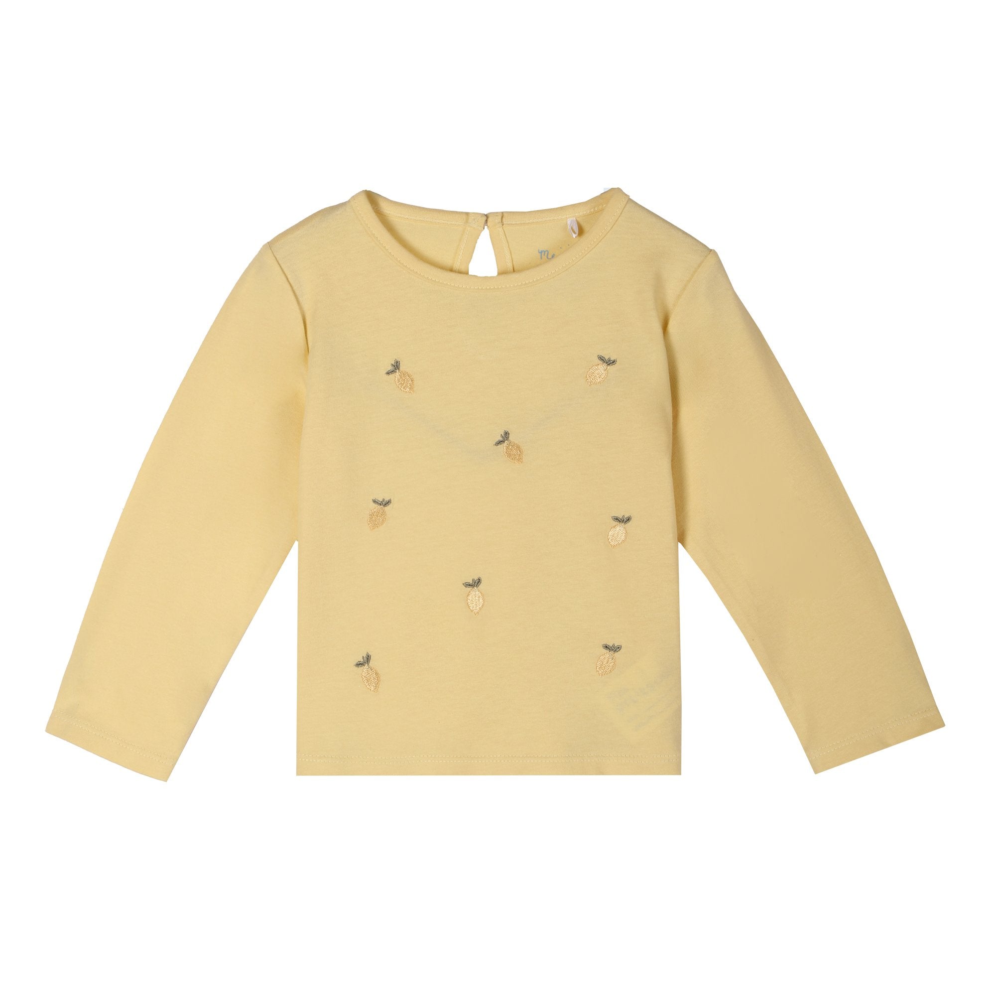 Stokomani Mode Tee-shirt bébé jaune manches longues