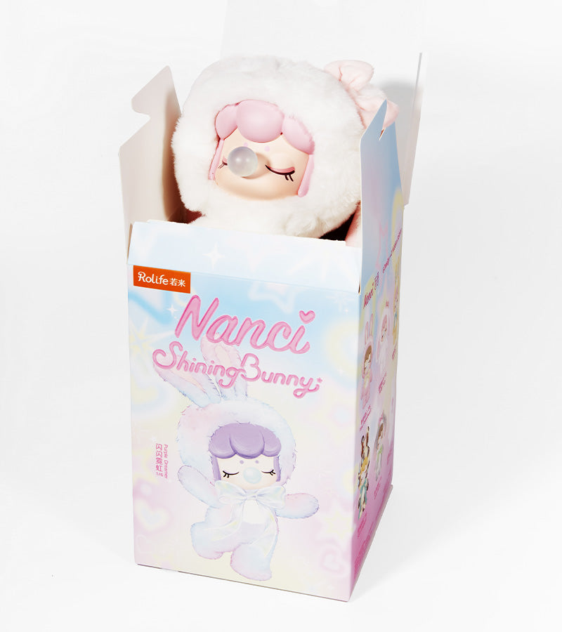 L'avant gardiste Shining Bunny figurine géante blind box