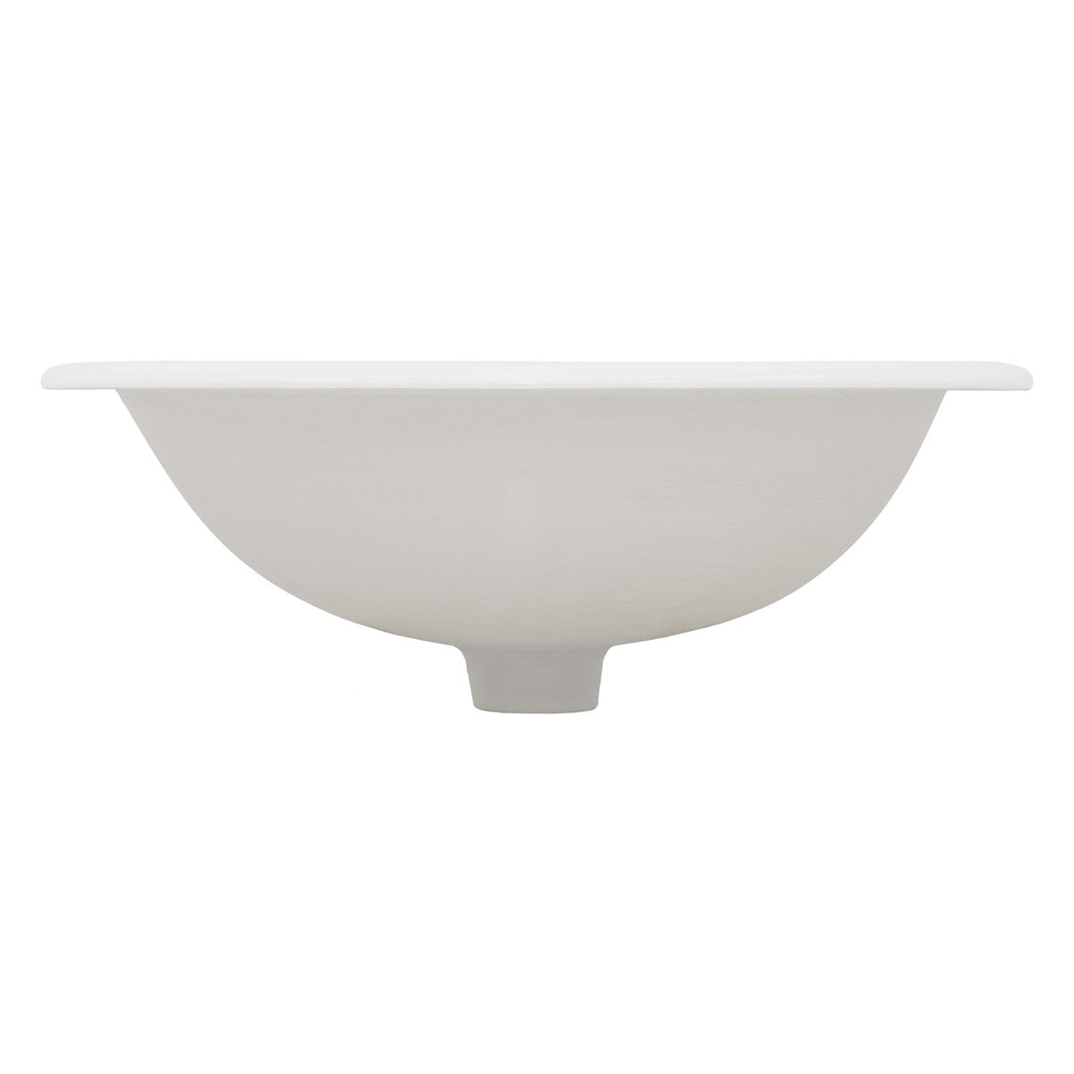 LuxeBath Vasque ovale céramique blanche 570x485 mm