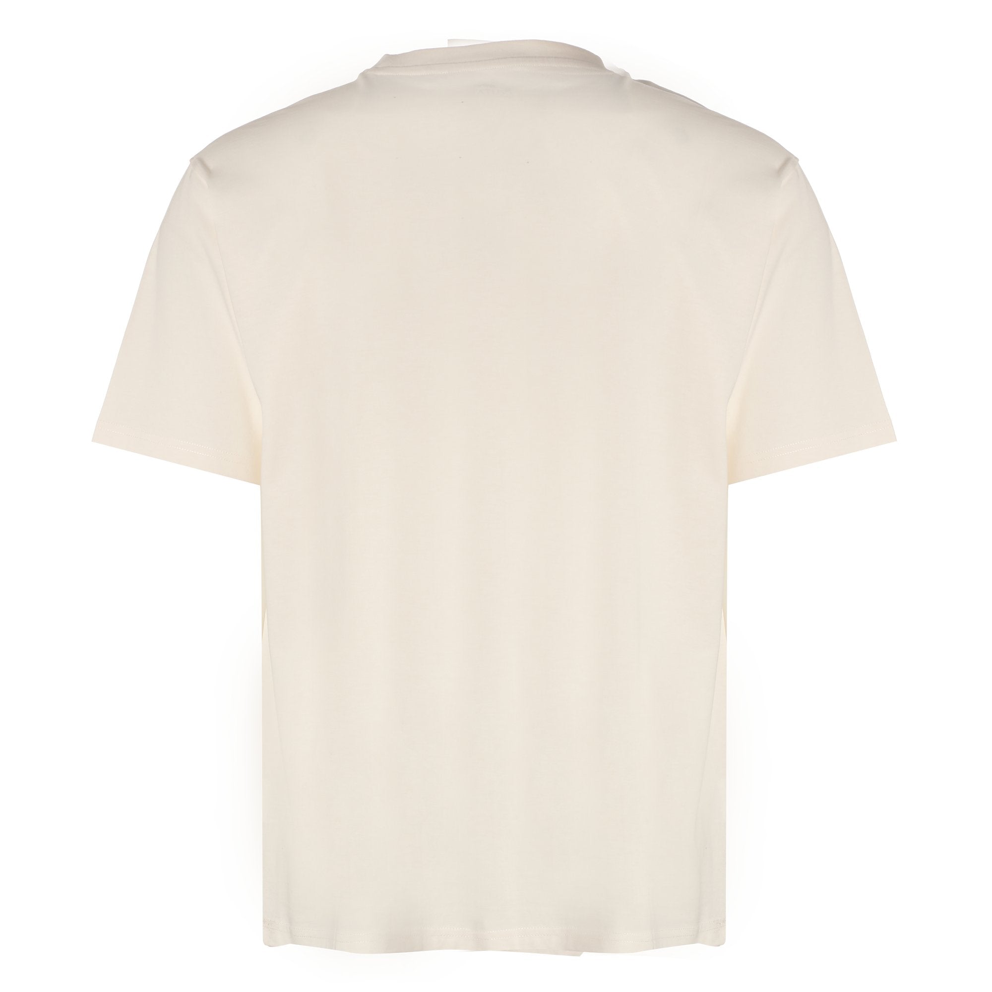 Stokomani Mode tee-shirt print beige coton taille M