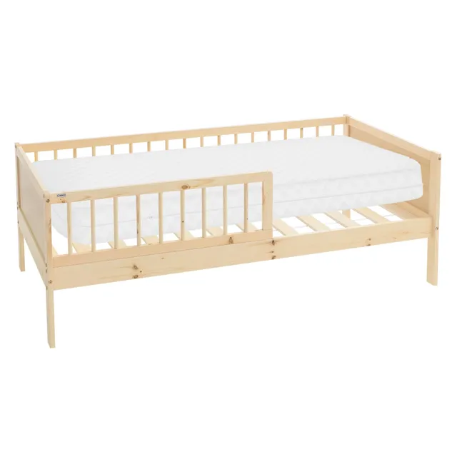 ECD Germany Kinder lit enfant 80x160 naturel avec matelas