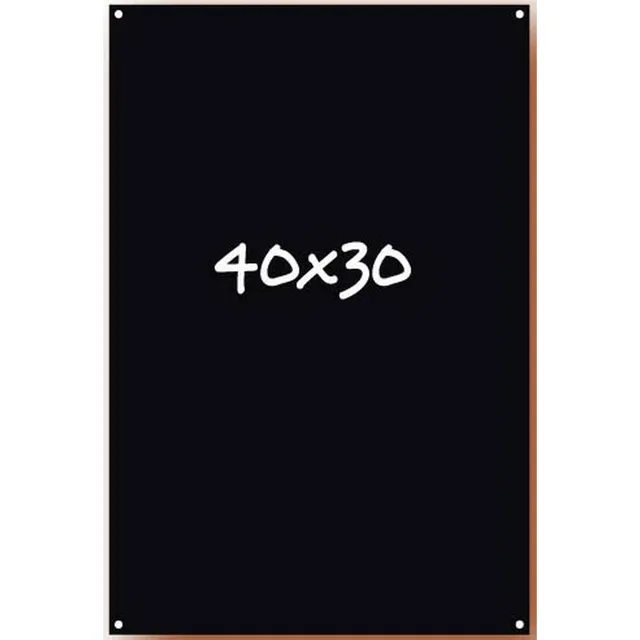 Safe Tool Fournitures scolaires ardoise murale 40 x 30 cm noire