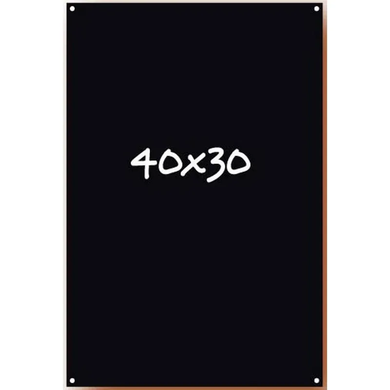 Safe Tool Fournitures scolaires ardoise murale 40 x 30 cm noire
