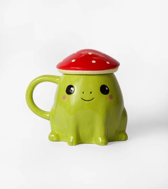 L'avant gardiste Mug grenouille chapeau mug kawaii