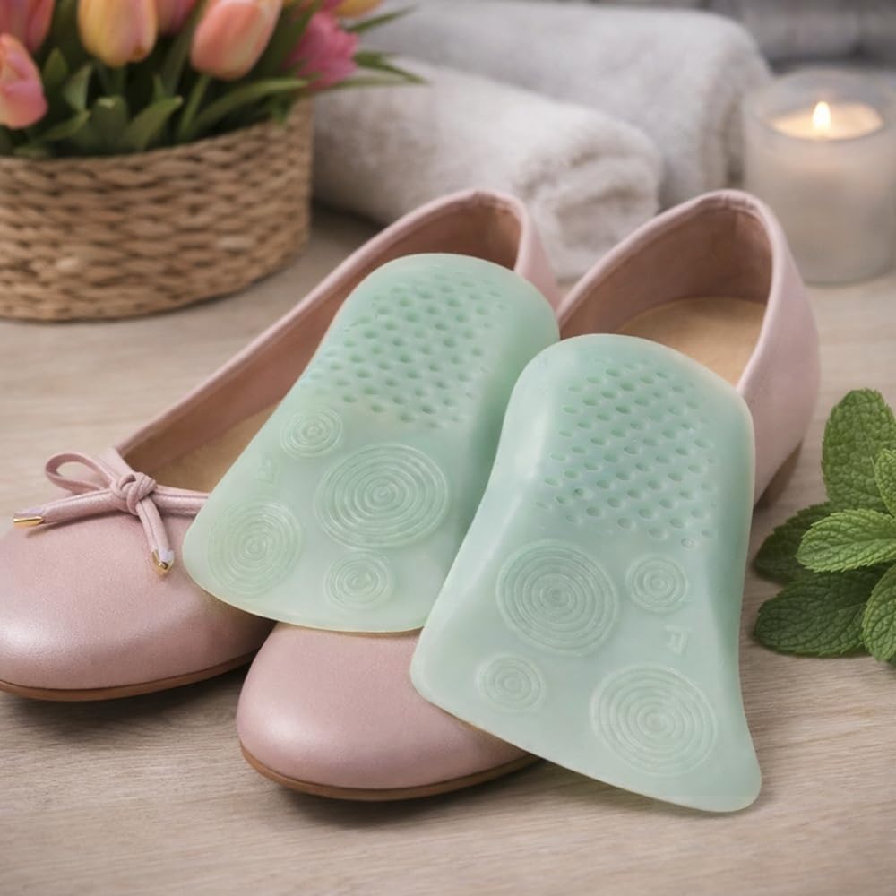 Menthogel Demies-Semelles Confort SEBS Massage Menthe Paire