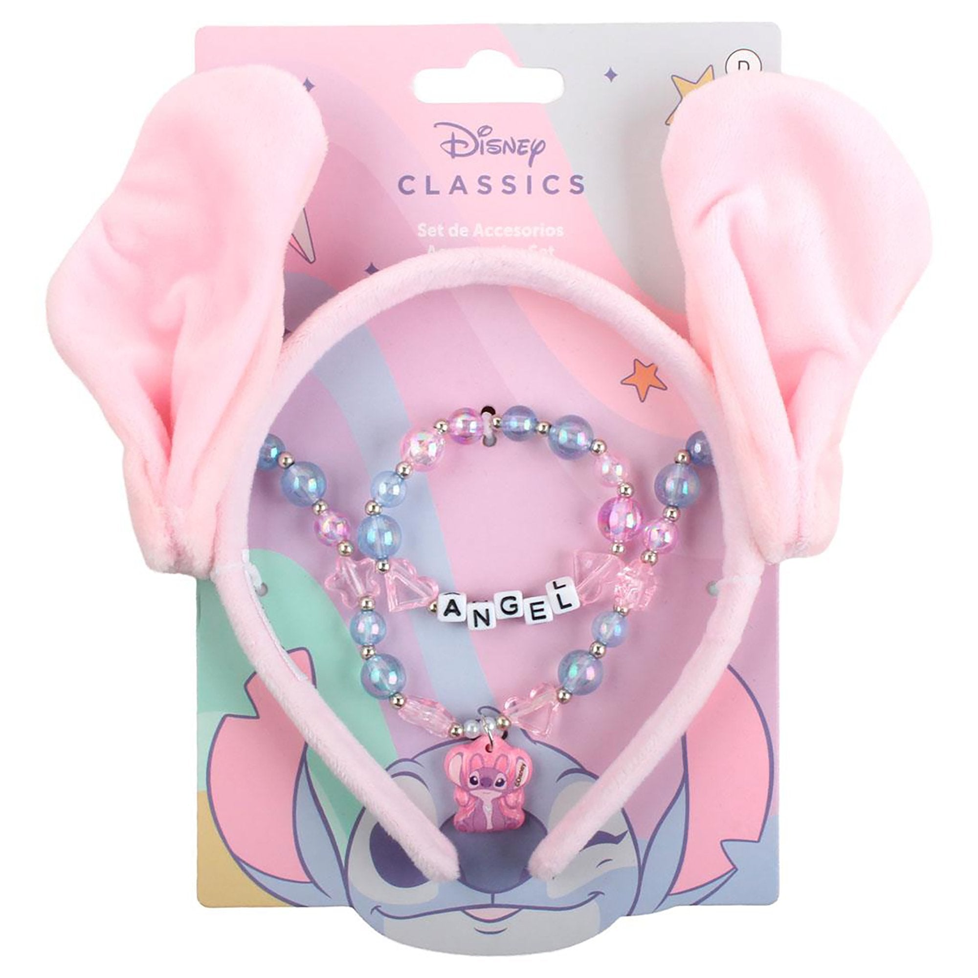Stokomani Beauté Lot 3 pièces Lilo & Stitch serre-tête bijoux