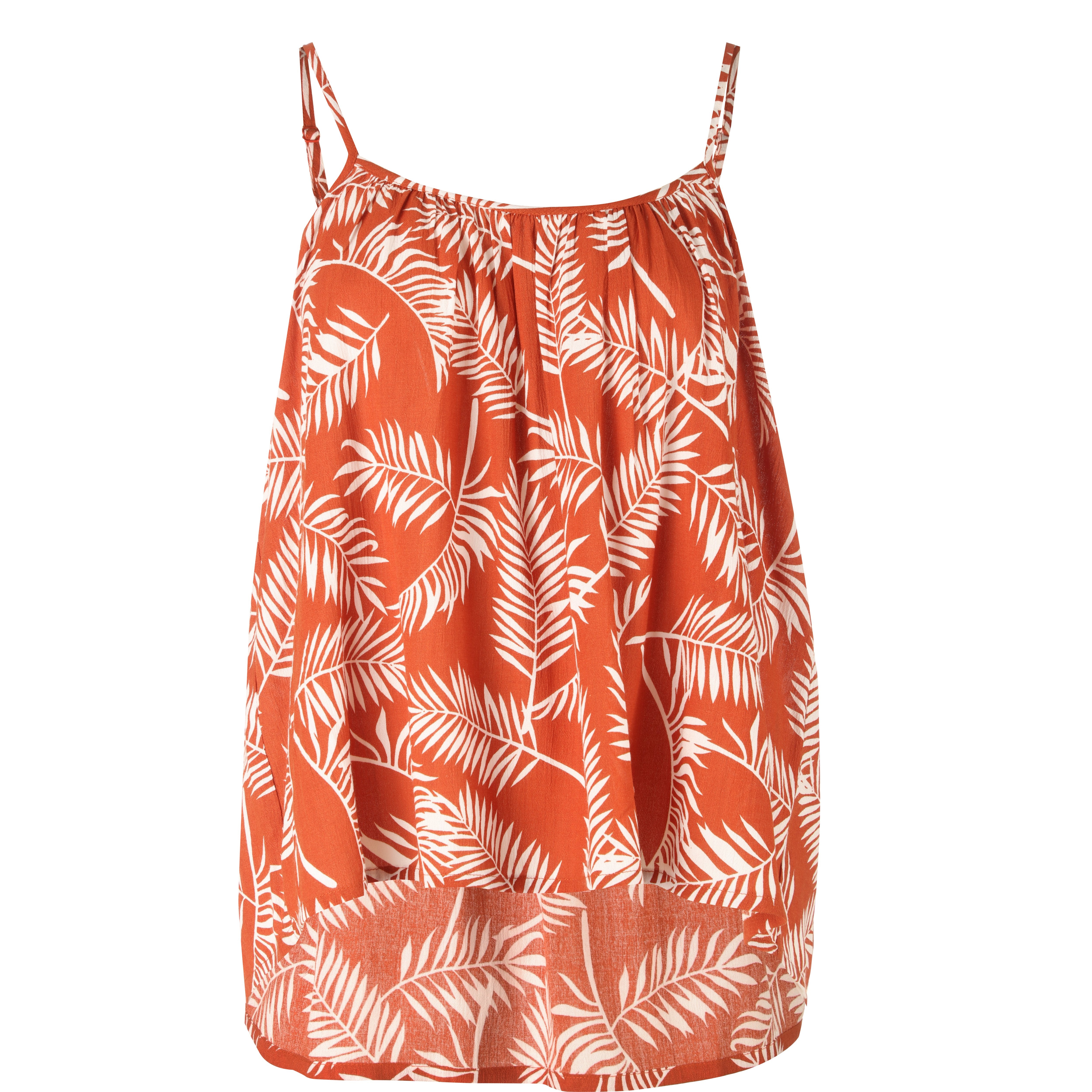 Stokomani Mode débardeur imprimé rouge taille 40