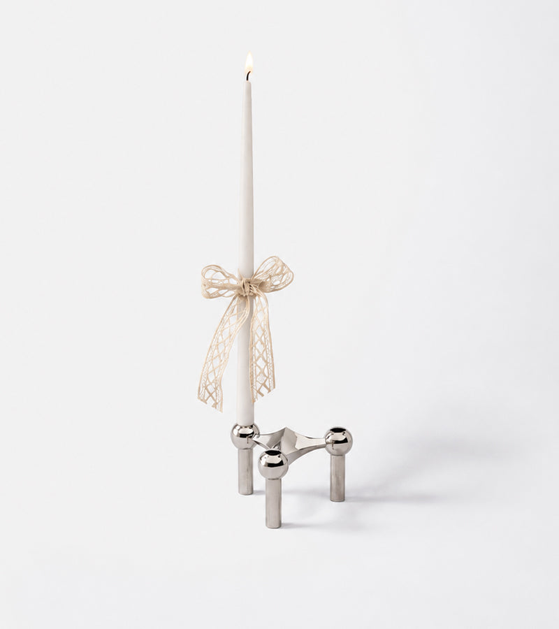 Stoff Nagel bougeoir et bougies design iconique