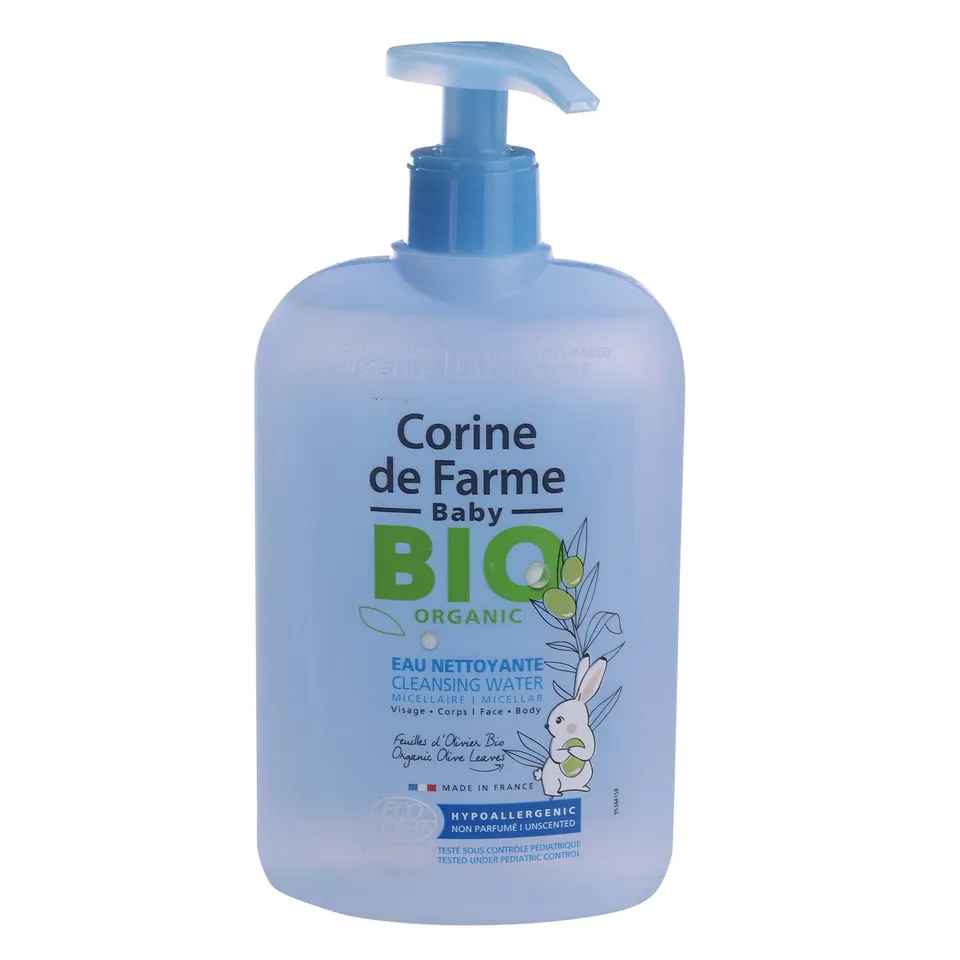 Stokomani Beauté eau nettoyante visage et corps bébé bio