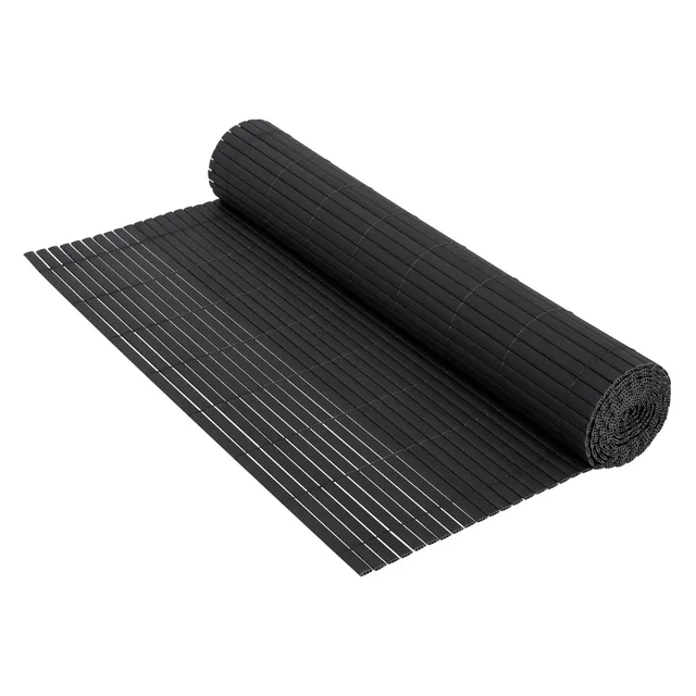 ECD Germany Garten brise-vue PVC 900x160 cm anthracite UV