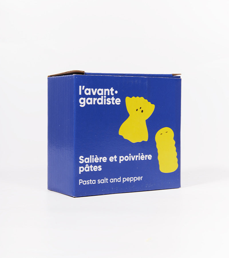 L'avant gardiste Vaisselle & Table Fun set salière et poivrière pasta