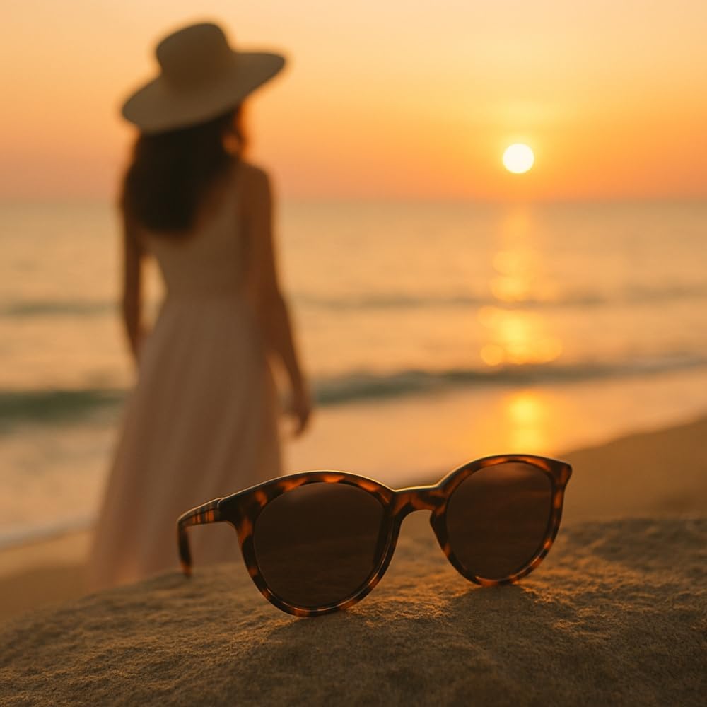 Shop-Story Surfrider Lunettes soleil femme oeil de chat écaille