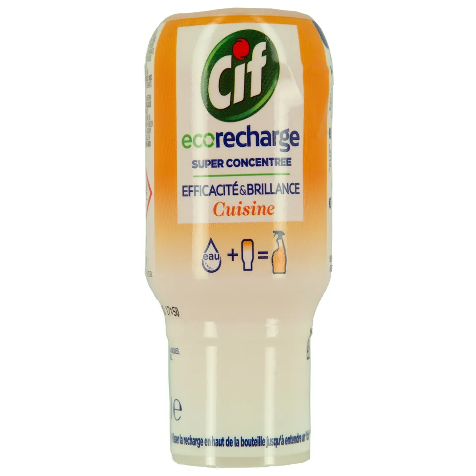 Cif Efficacité Brillance écorecharge concentré cuisine
