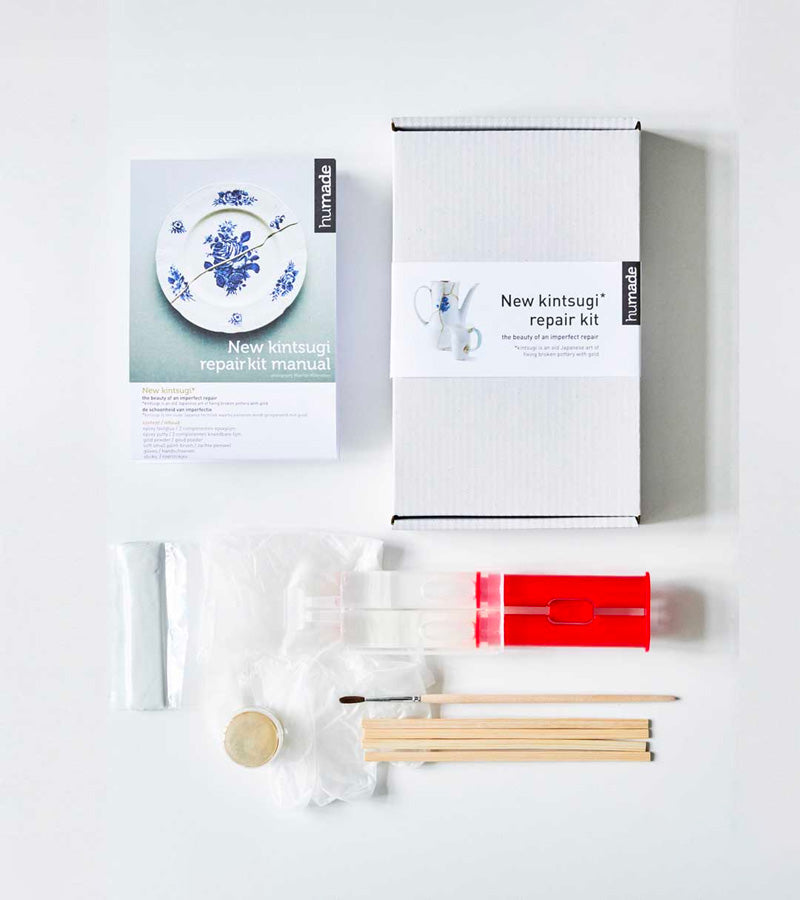 Kit Kintsugi DIY réparation céramique dorure
