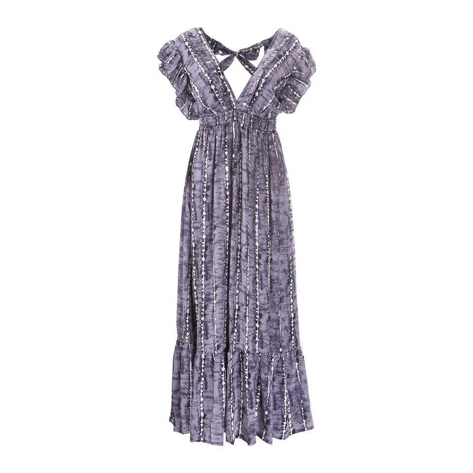 Stokomani Mode Robe longue dos ouvert T1 ou T2