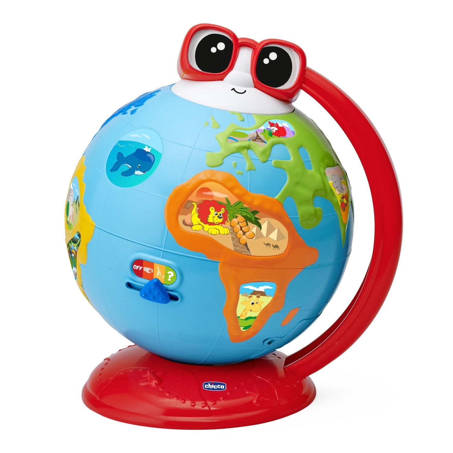 Chicco Globe Parlant jouet éducatif continents animaux