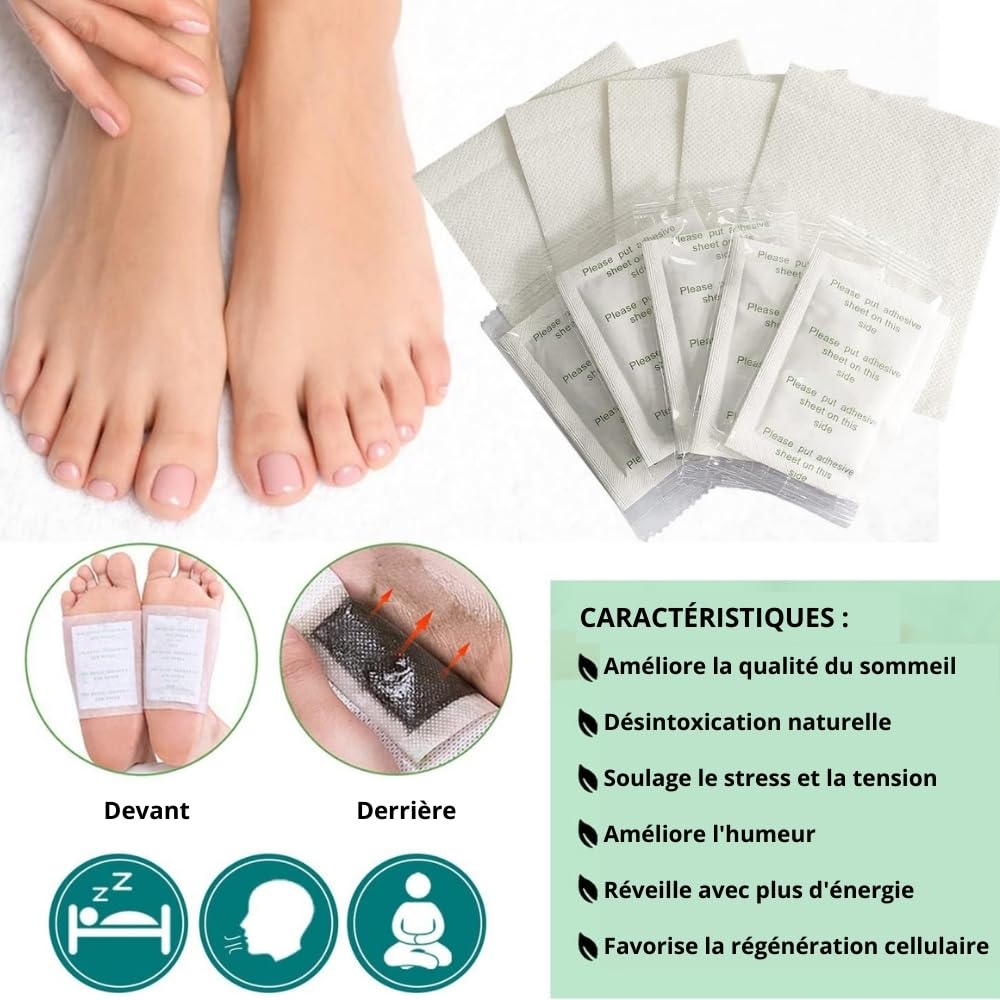 Shop-Story Bien-être Ginpatch 10 Patchs Plantaires Gingembre