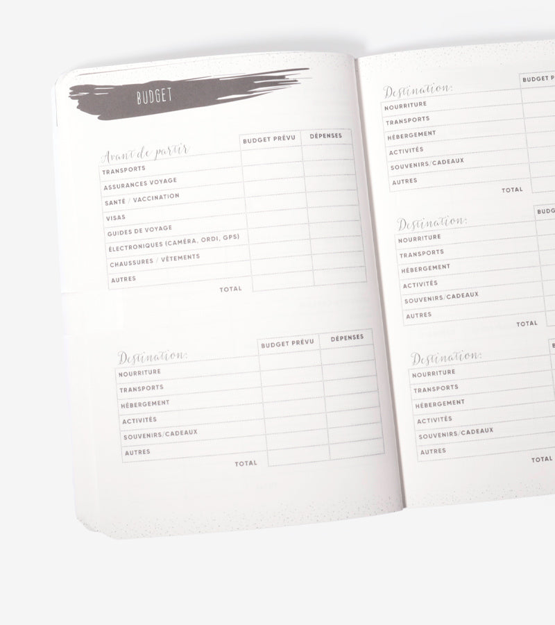 L'avant gardiste carnet voyage Aventures papeterie France