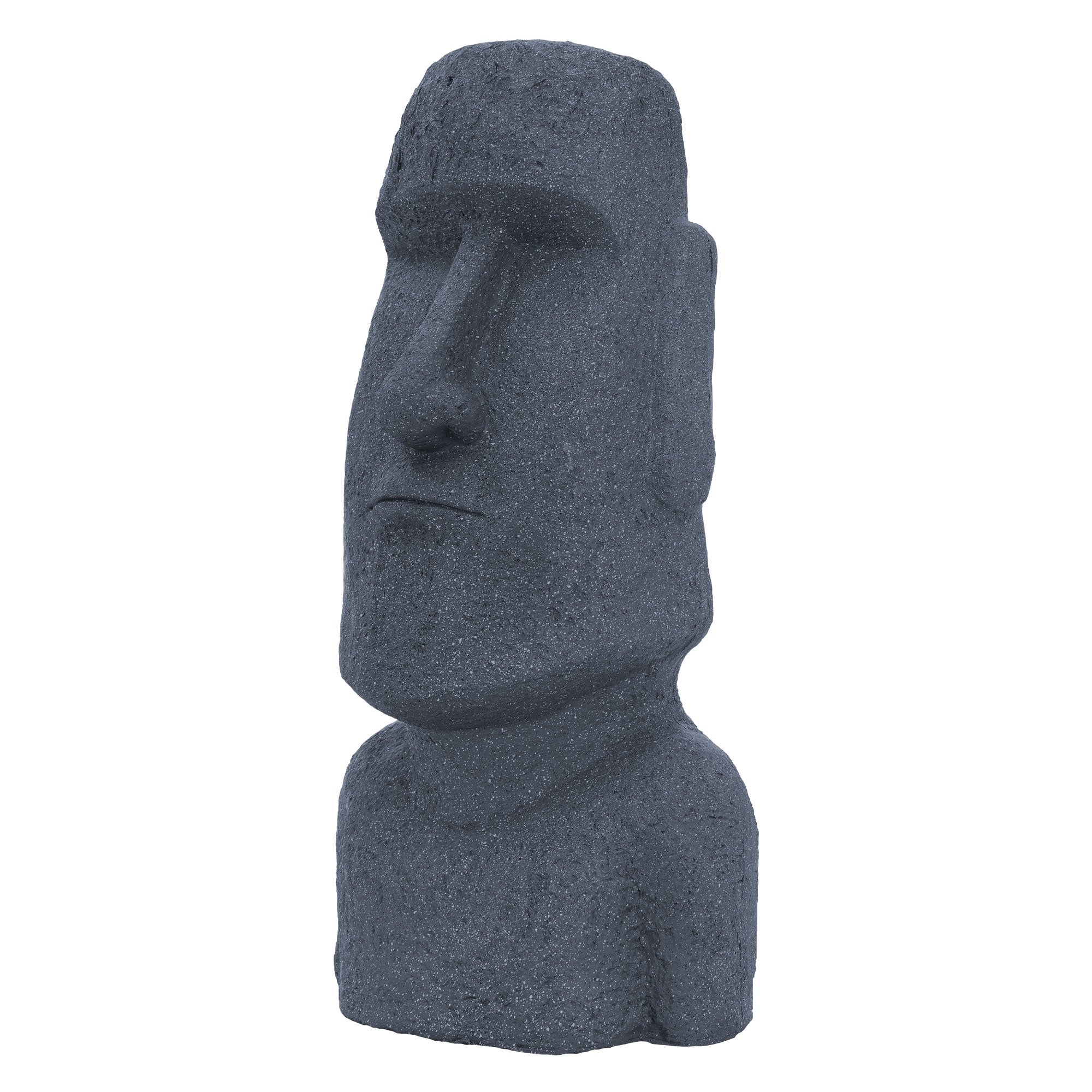ECD Germany Haus & Wohnen statue Moaï 53,5 cm anthracite résine