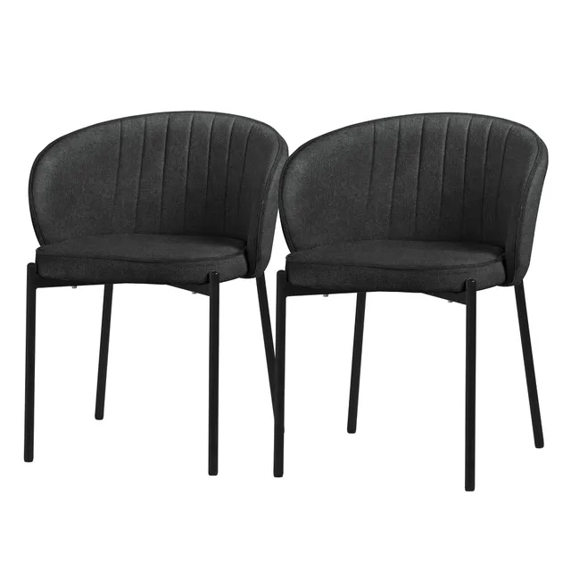 ECD Germany Möbel ML-Design chaise anthracite lot 2 polyester