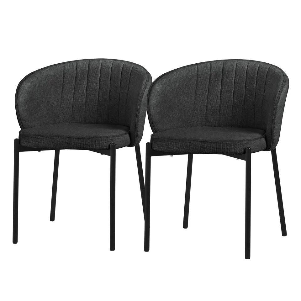 ECD Germany Möbel ML-Design chaise anthracite lot 2 polyester