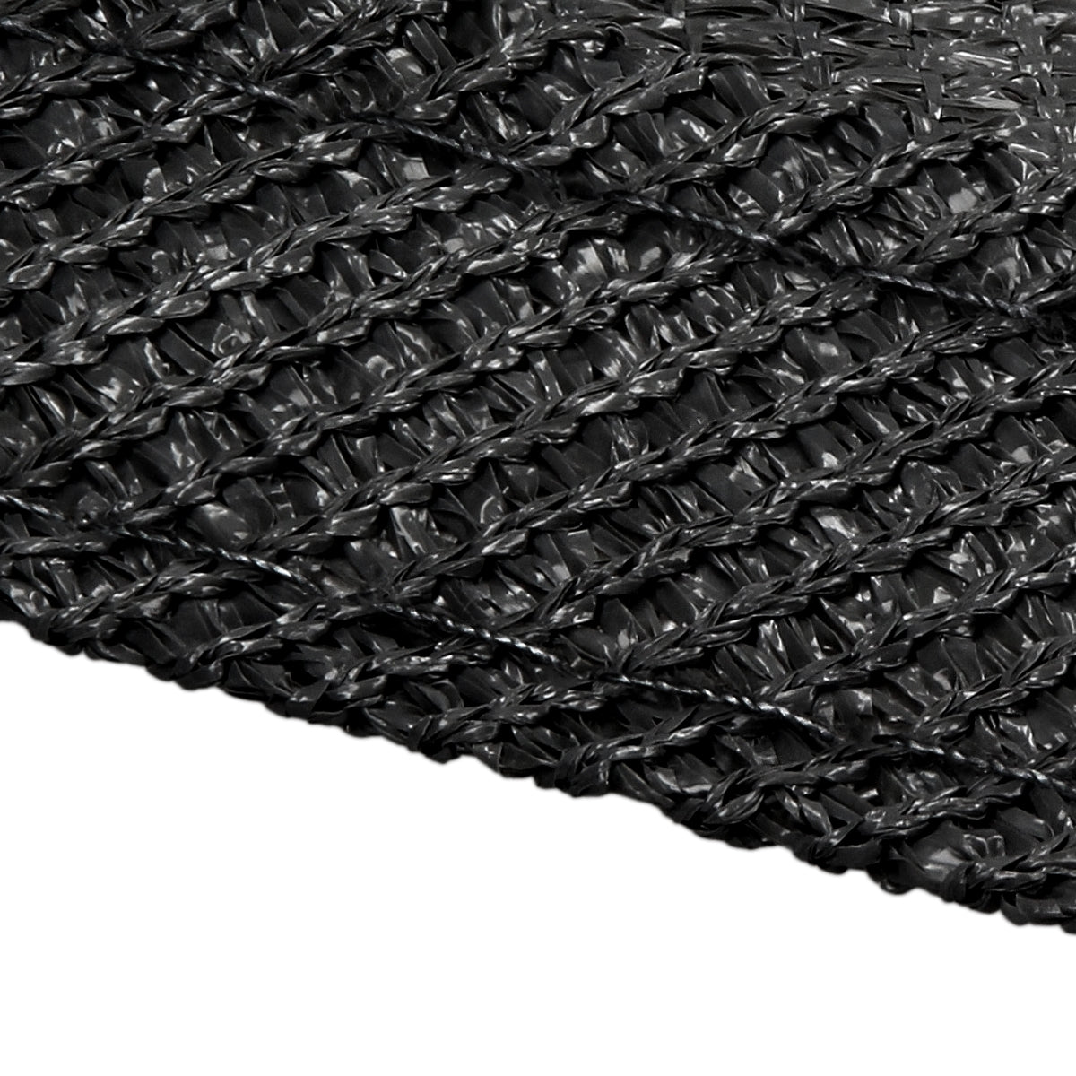 ECD Germany Garten voile d'ombrage 3,6x3,6 m anthracite HDPE