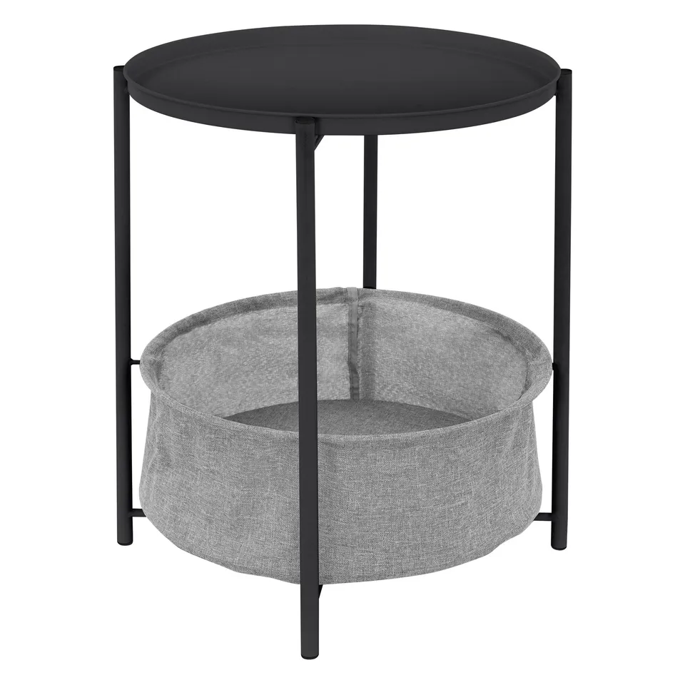 ECD Germany Meuble ML-Design table appoint 46x51 anthracite