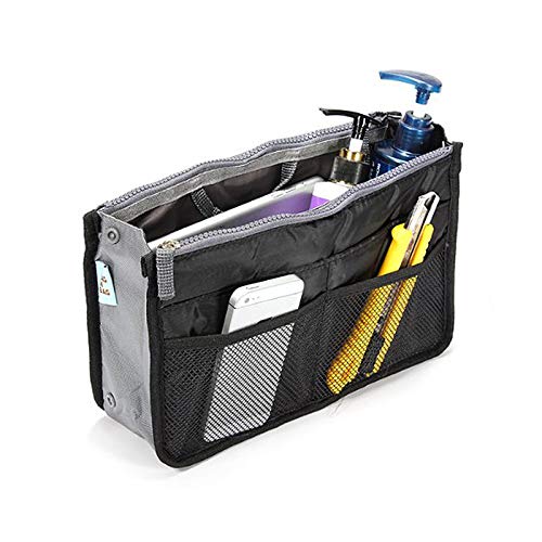 Shop-Story Lifestyle organisateur sac à main noir tissu