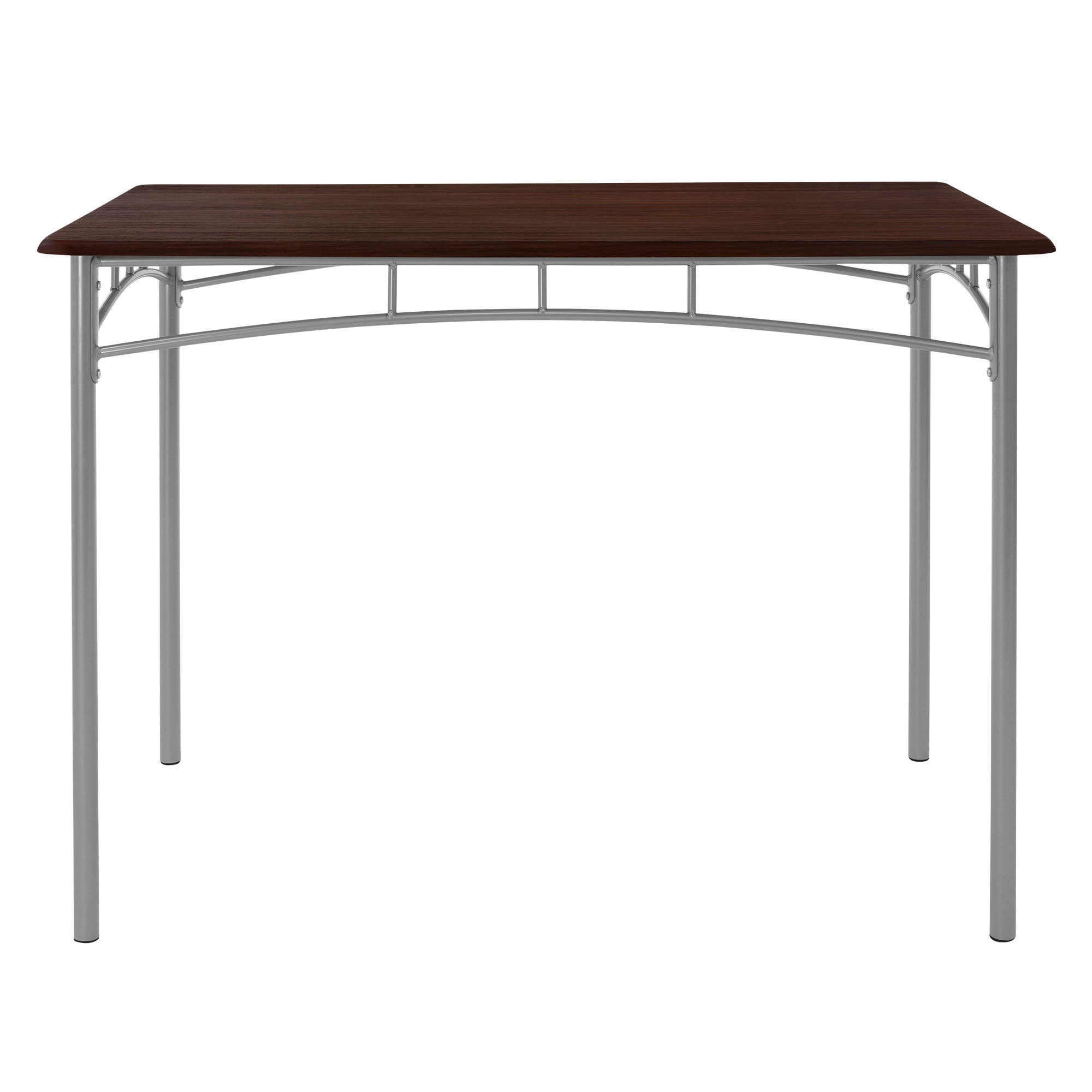 ECD Germany Möbel ensemble salle à manger 5 pièces marron foncé bois