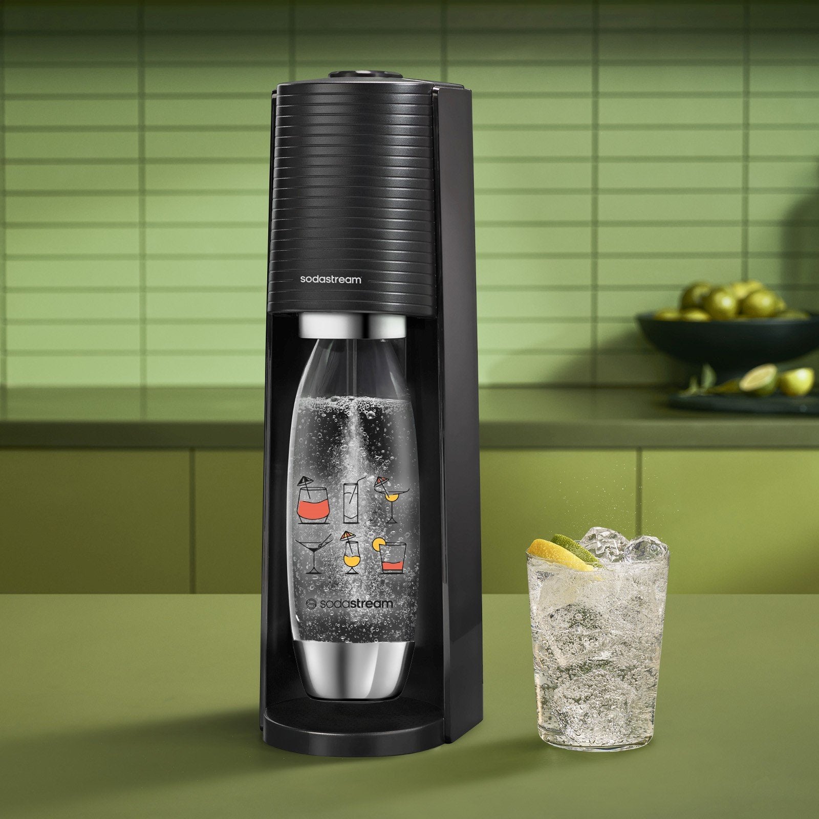 Stokomani Terra Cocktails machine eau gazeuse soda 1 L