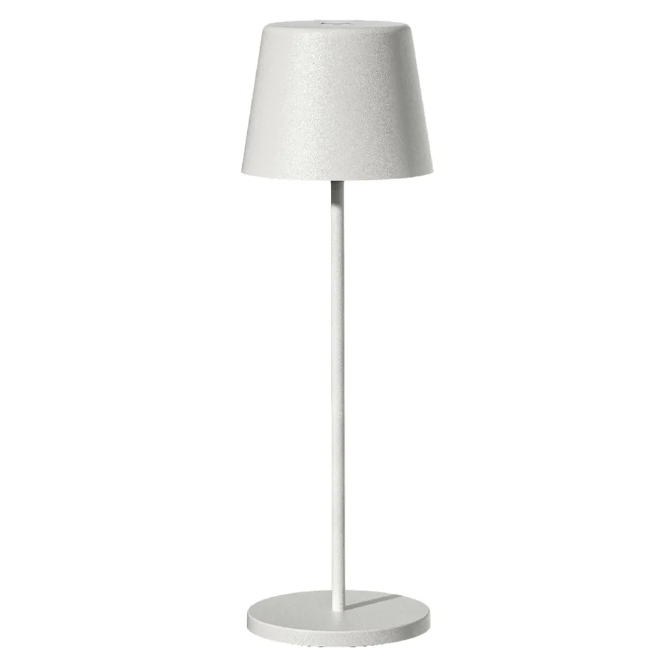Red Deco KELLY WHITE lampe sans fil blanche touch 38cm