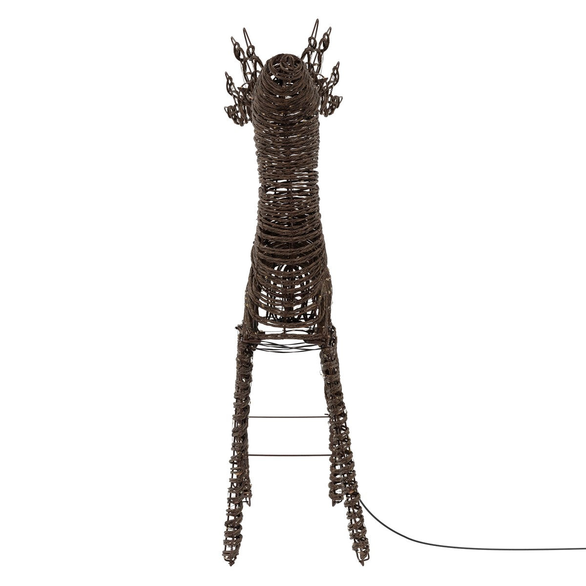 ECD Germany renne lumineux LED 95 cm 600 LED blanc chaud