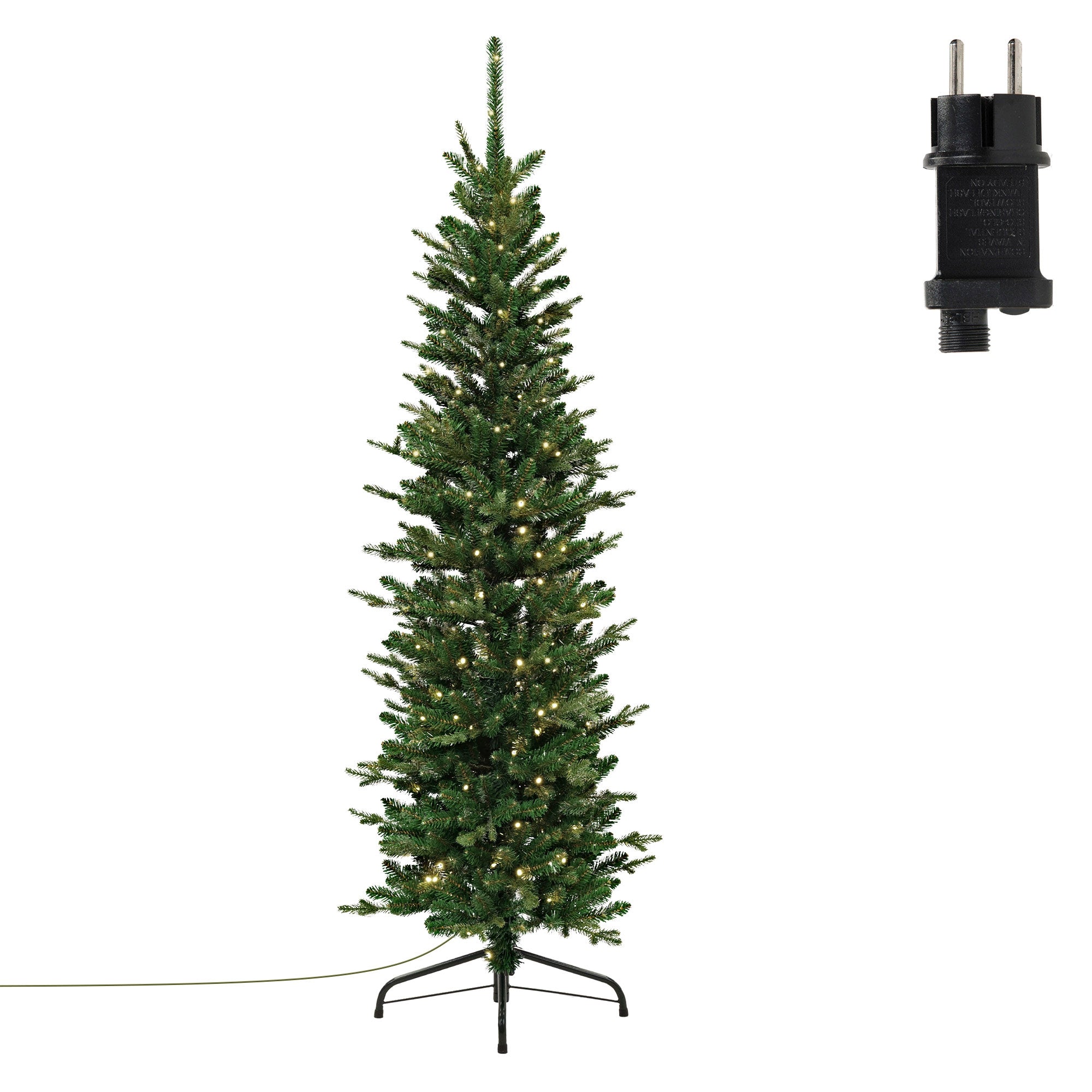 ECD Germany Haus & Wohnen Sapin artificiel lumineux 150 cm 140 LED