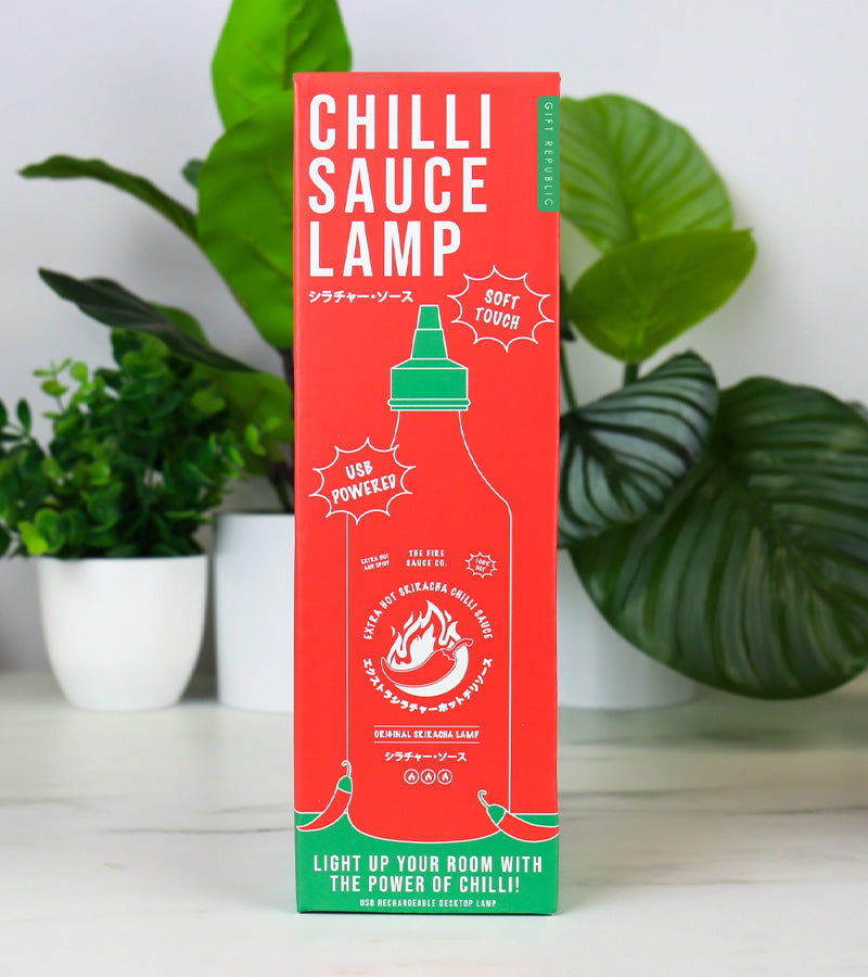 L'avant gardiste Veilleuse Sauce piquante Sriracha rouge