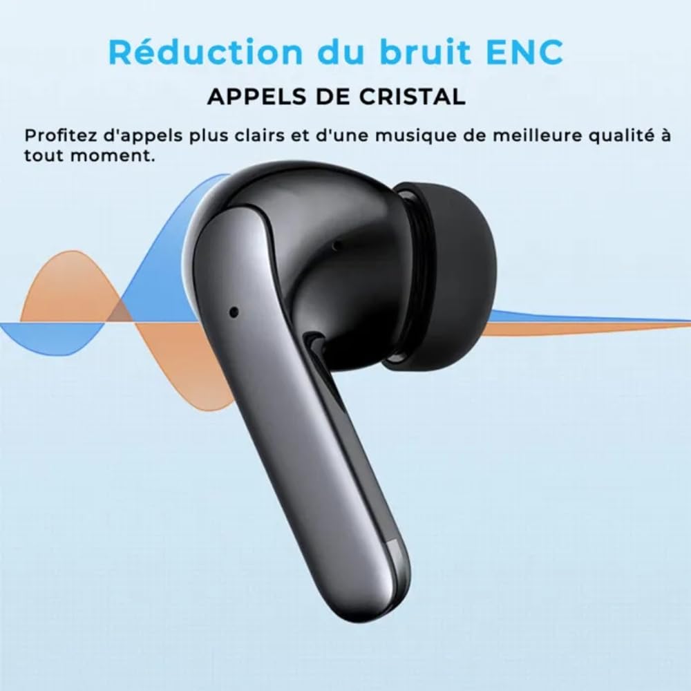 Shop-Story Sonoflex_N ecouteurs bluetooth noirs tactiles