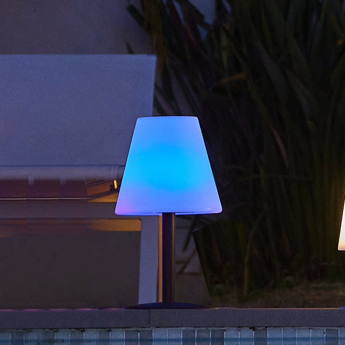 Red Deco Standy Mini Solar H36cm lampe solaire RGB dimmable