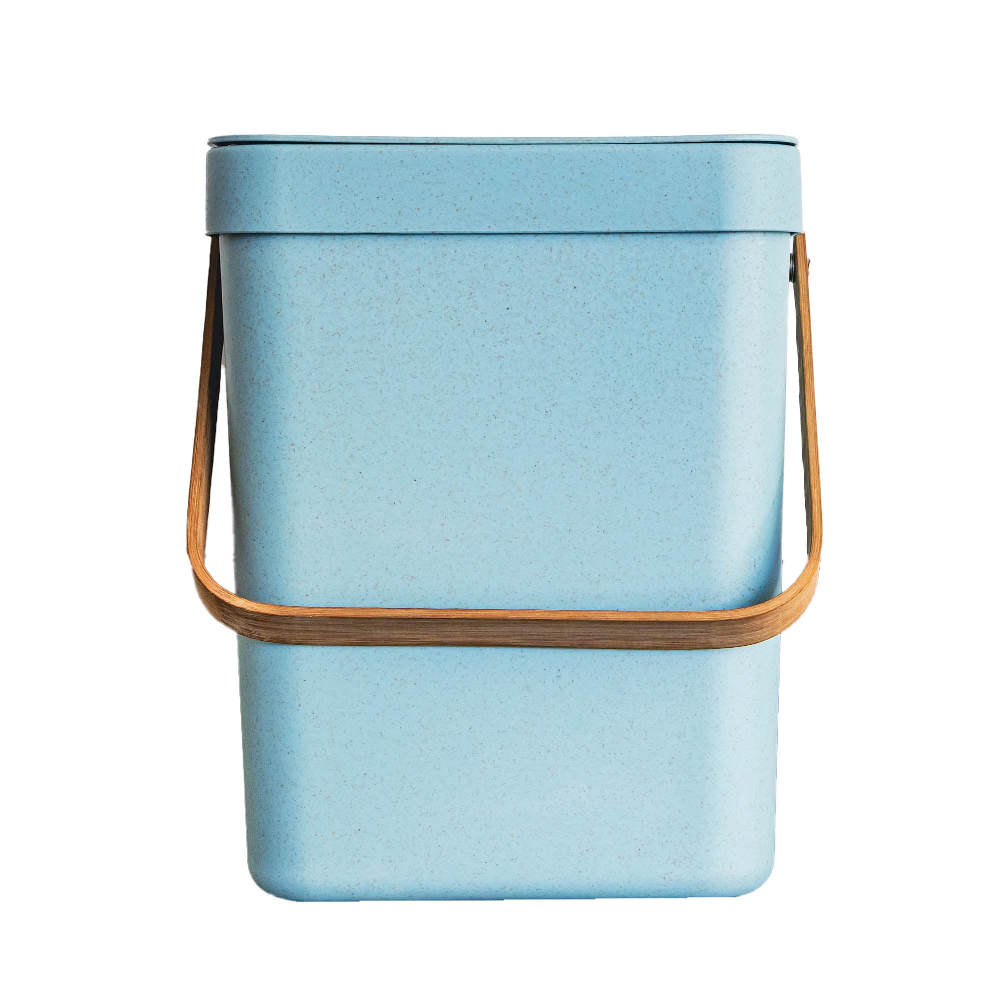 Red Deco Boden poubelle table plastique recyclé bleu 5 L