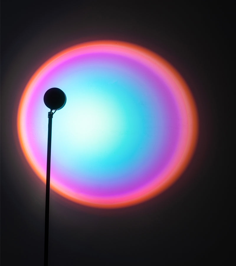 L'avant gardiste Déco lumineuse lampadaire coucher de soleil