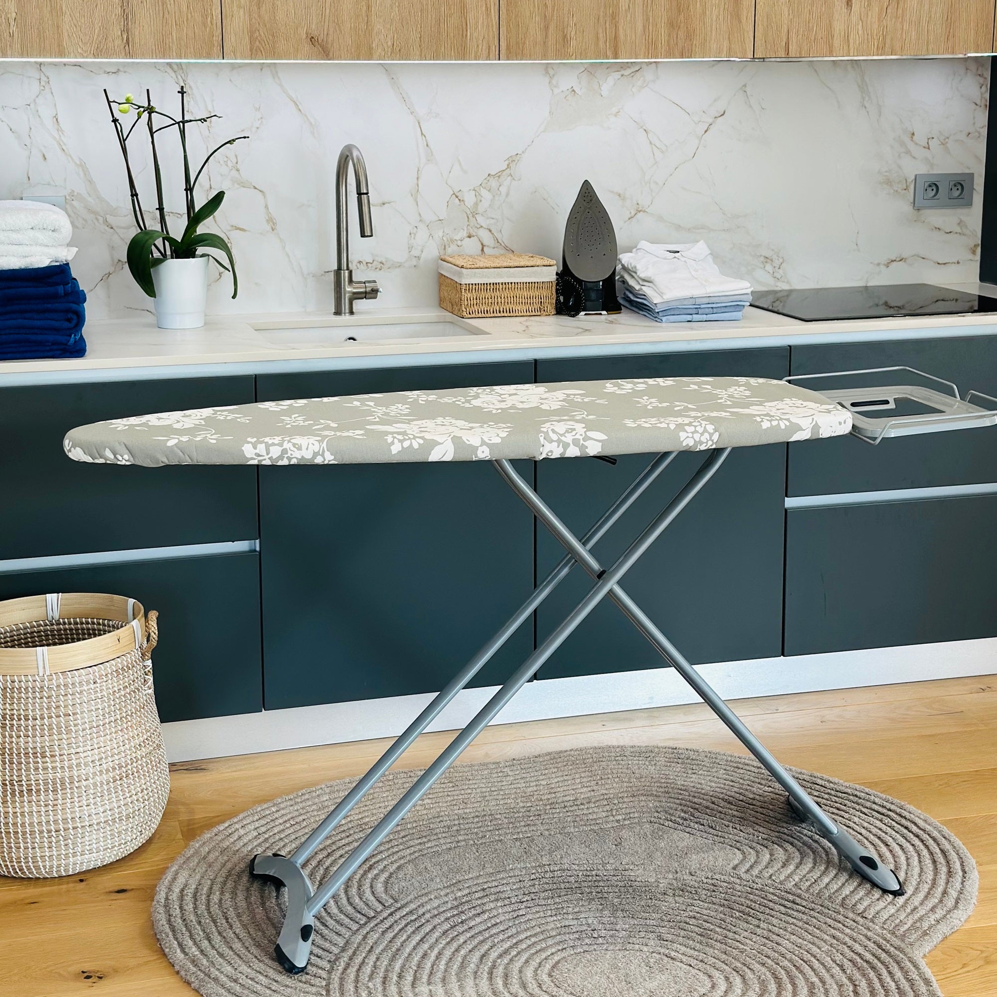 Red Deco Wild table à repasser pliable acier 130x47cm