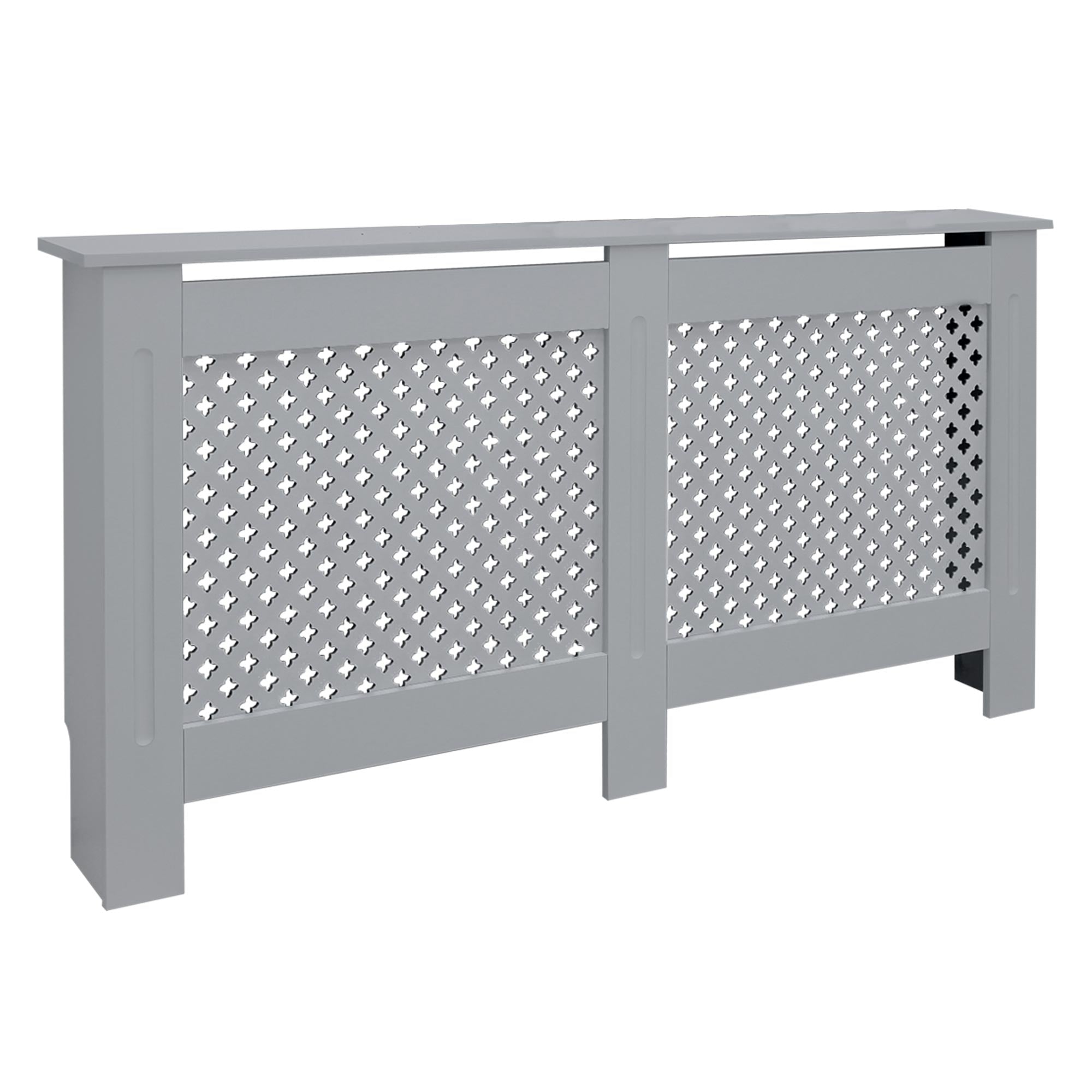 ECD Germany Heizungen cache radiateur MDF anthracite 112 cm