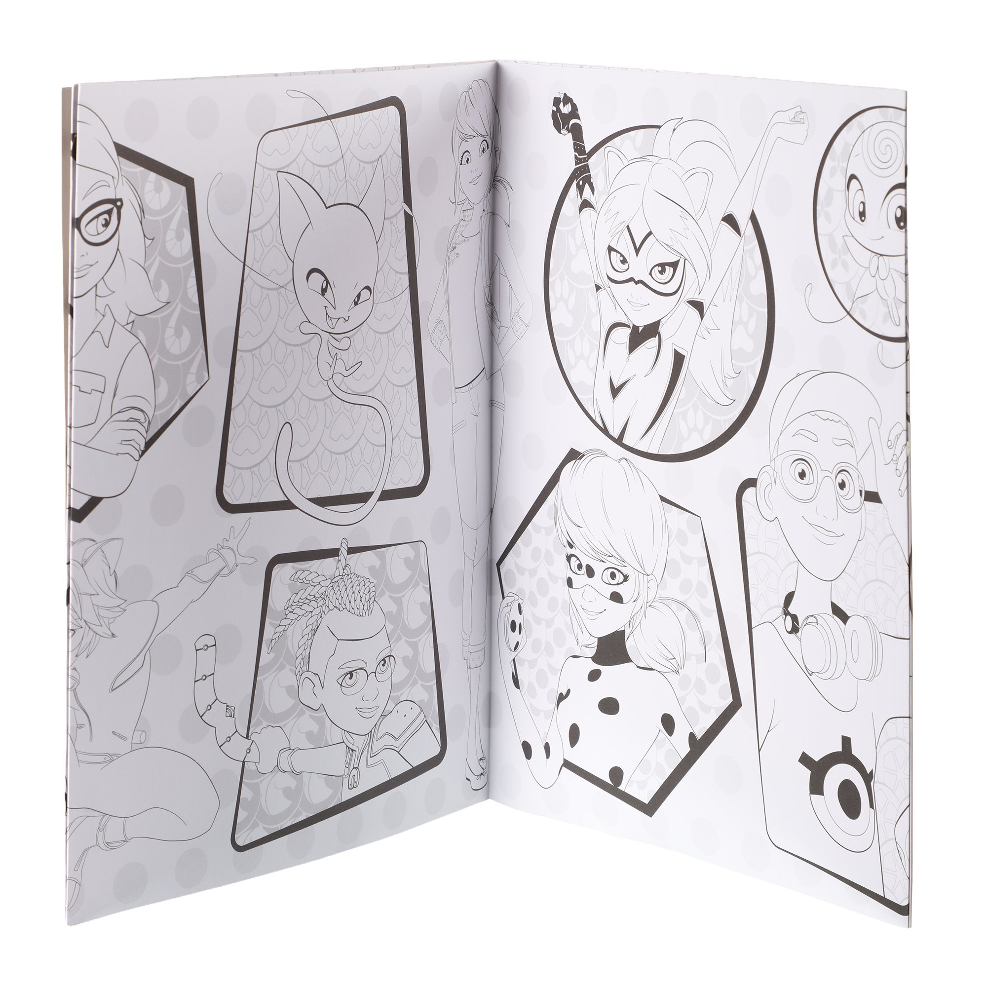 Miraculous 2 mètres à colorier livre coloriage Ladybug géant