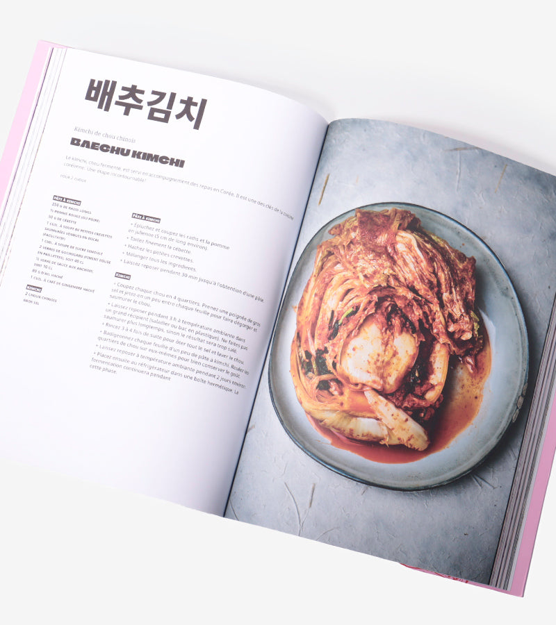 L'avant gardiste Livres & Papeterie Korea Cantina livre cuisine coréenne