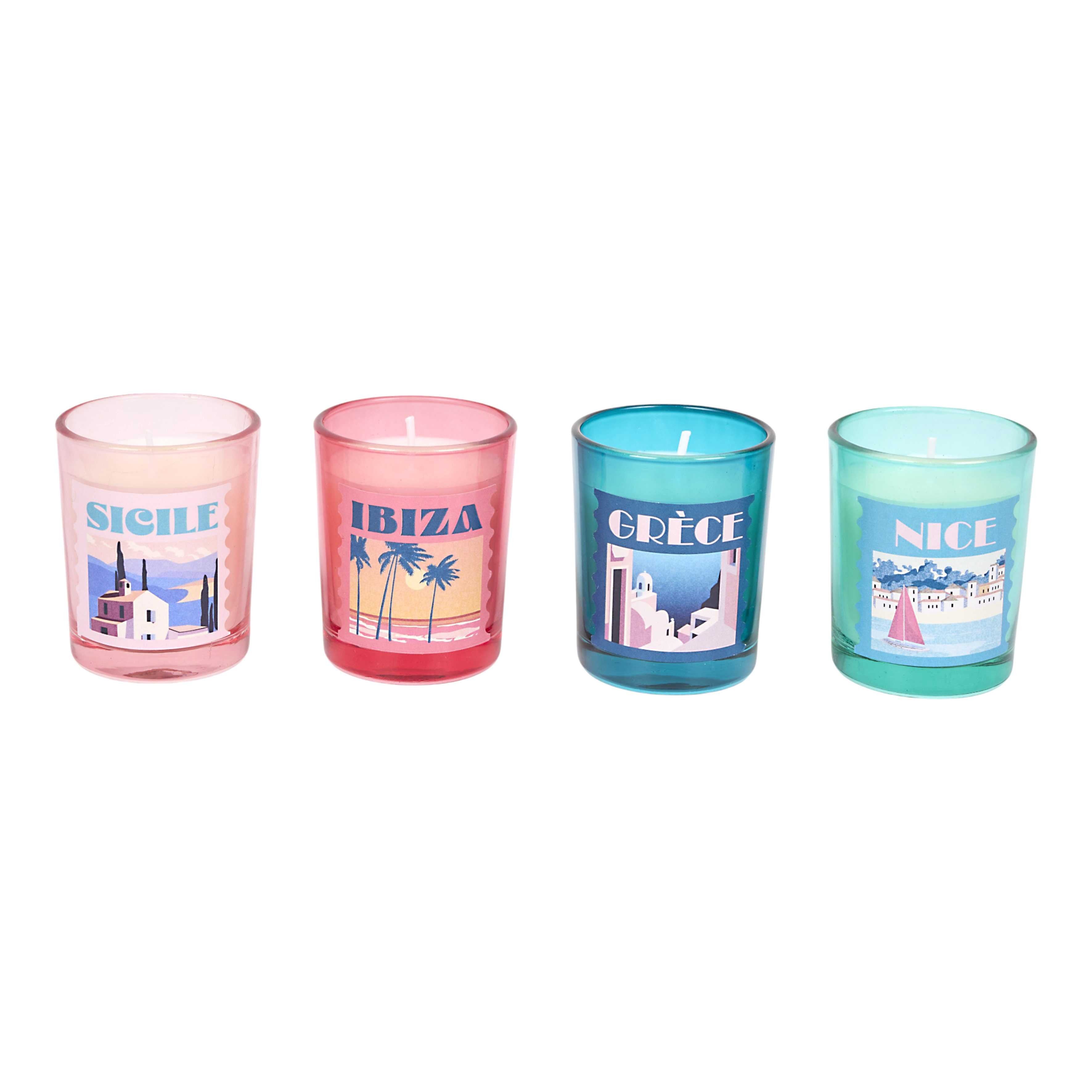 Stokomani Maison Coffret 4 bougies parfumées voyage