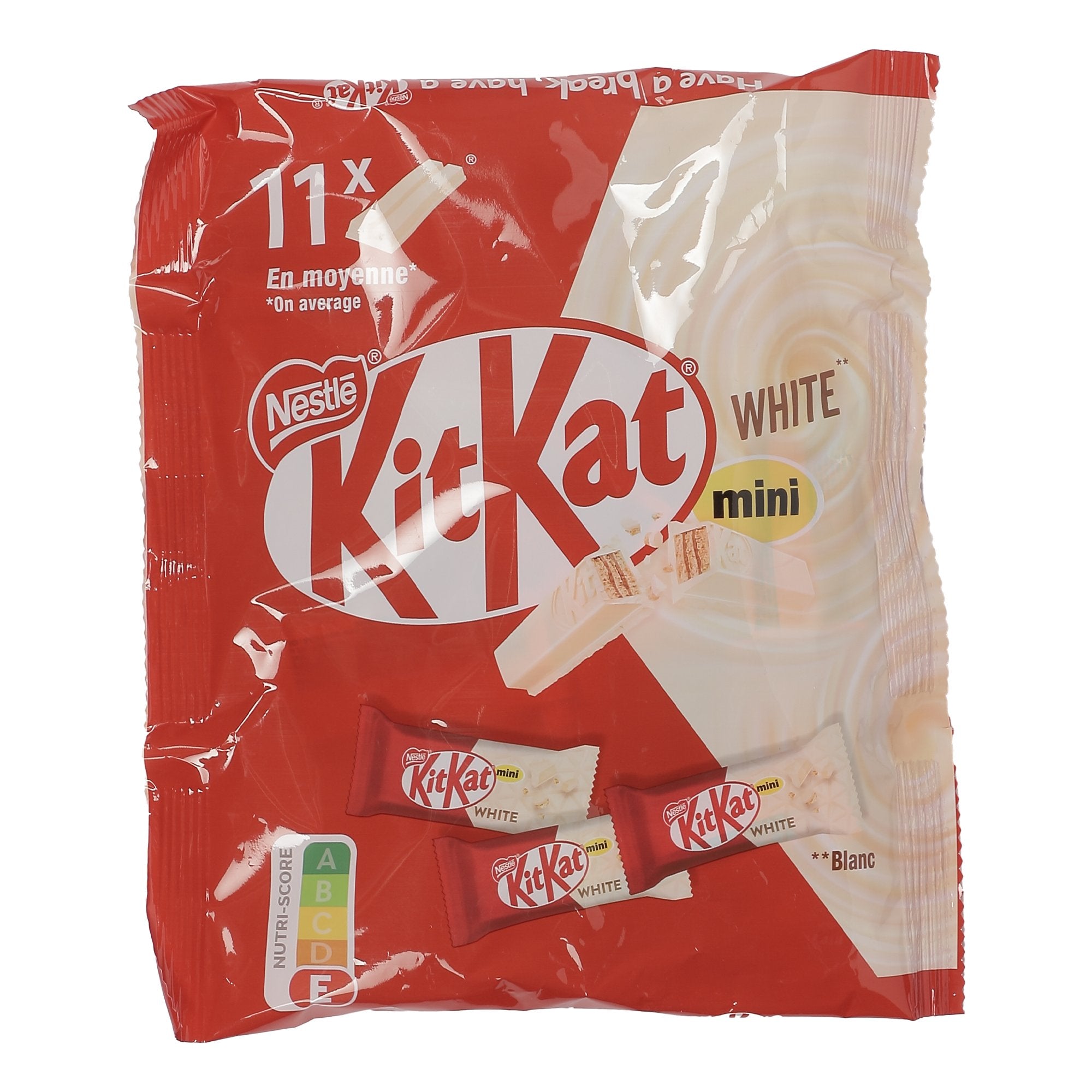 Kit Kat Mini blanc x11 gaufrette chocolat blanc